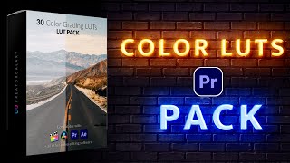 Color Luts For Premiere Pro  Premiere Pro Color Grading Presets [upl. by Westbrook]