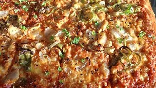 pizza 🍕🍕 carré بيزا كاري مع شاف عمار [upl. by Alesiram894]