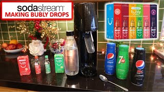 Sodastream BUBLY drops Making Awesome Flavoured Sparkling Water [upl. by Clemente]