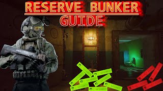 Reserve Bunker Guide  Escape From Tarkov [upl. by Allayne510]