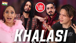 Gujarati music for the first time  Waleska amp Efra react to Coke Studio Bharat  Khalasi [upl. by Nnyroc]