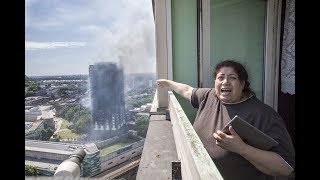 Grenfell Tower fire At least 12 dead after inferno engulfs flats  ITV News [upl. by Aneehsram984]