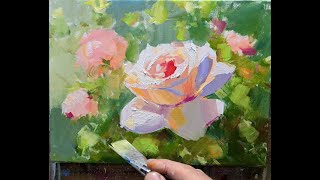 How to paint flowers [upl. by Nairb]