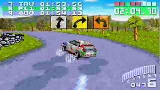 Colin McRae Rally 20 GBA  Toyota Corolla WRC Rally Car  Rally France [upl. by Nasho]