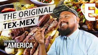 How the Worlds Most Authentic TexMex is Made — Cooking in America [upl. by Ahsap]