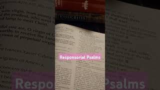 Responsorial Psalms for Nov 13 dailymass catholic [upl. by Kuth]