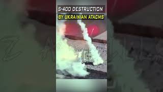 Actual footage of S400 air defense system destruction by ATACMS [upl. by Fonz]