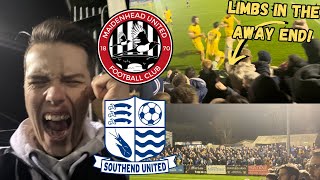 MAIDENHEAD VS SOUTHEND12 CRAZY AWAY END MAYHEM AS BLUES RETURN TO WINNING WAYS [upl. by Hillyer]