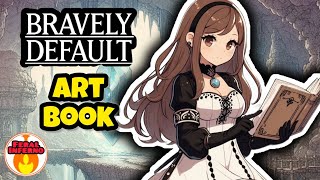 The Art of Bravely Default Art Book [upl. by Adnilev]