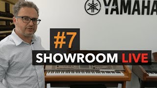 Showroom Live 7  A look at the Technics PR702 and Yamaha CVP307 amp CVP407 [upl. by Acined]