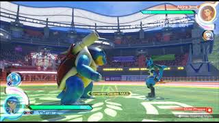 Blastoise Pokken Combo Video [upl. by Nerrat]