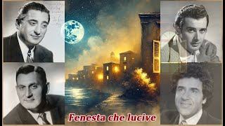 Jan Peerce Franco Corelli Richard Tucker Franco Bonisolli – ‘Fenesta Che Lucive’2 [upl. by Sutsugua]