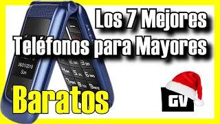 👴📱 Los 7 MEJORES Teléfonos para Personas Mayores BARATOS de Amazon 2024✅CalidadPrecio Móviles [upl. by Elitnahc]