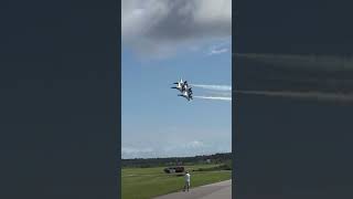 Blue Angels Flyby F18’s flyby jets f18 airshow [upl. by Eleira]