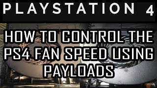 How to use the PS4 Fan Speed Control PAYLOADS  Al Azif exploit host  Fan control on PS4 LINUX [upl. by Anoved]