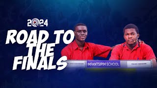 Road to the finals  Mfantsipim School nsmq2024 [upl. by Hachman]