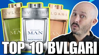 Top 10 BVLGARI FragrancesColognes [upl. by Rosemaria]