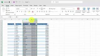 Select Insert amp Hide RowColumn in Excel Quick Guide [upl. by Adnolay466]