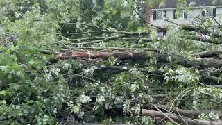 Simsbury Microburst [upl. by Clymer]