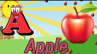 A for apple  अ से अनार  abcd  phonics song  a for apple b for ball c for cat  abcd song  abcde [upl. by Sachiko]