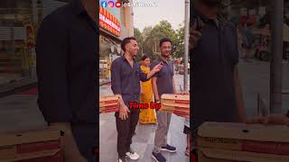 Funny Guess The Movie Name By Their Song Challenge For Pizza In Public 🍕😁 pizza bollywood shorts [upl. by Aniaz]