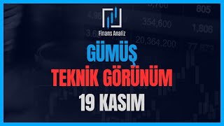 GÜMÜŞ TEKNİK GÖRÜNÜM  ONS GÜMÜŞ YORUMLARI  19 KASIM [upl. by Anny]