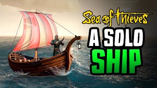 NEW SHIP A True SOLO Player Ship concept  Sea of Thieves [upl. by Jacobs]