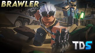 Brawler  Tower Defense Simulator [upl. by Naerad]