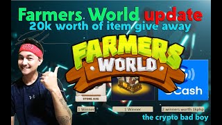 Farmers World Update Tagalog play to earn NFT game [upl. by Ahtimat814]