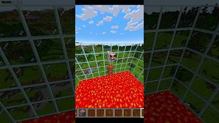 MINECRAFT EXPERIMENT BE LIKE 😅 minecraft shorts trending viral gaming [upl. by Nosremaj]