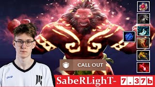 DOTA 2 SabeRLighT the AXE OFFLANE 737b [upl. by Nylavad]