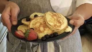 Cheese Pancakes Recipe  Making Pancakes [upl. by Ella]