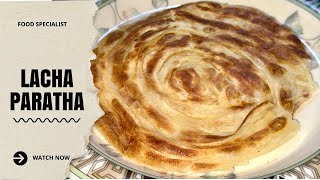 Crispy lachha paratha recipe layered paratha lachha paratha reciperamzan sehri frozen paratha [upl. by Janella]