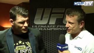 Michael Bisping on Vitor Belfort loss and next fight against Alan Belcher at UFC 159 [upl. by Ahsiea]