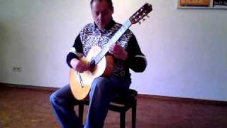 Michail Glinka  Romanze  Arr Eugen Baer  Classical guitar [upl. by Oibesue48]