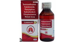 CUREKUFF DS Syrup Dextromethorphan Hydrobromide Phenylephrine Hydrochloride Chlorpheniramine Syrup [upl. by Pollack850]