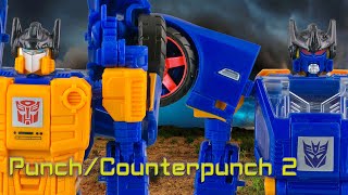 PUNCHCOUNTERPUNCH 2  TRANSFORMERS STOP MOTION [upl. by Noeht236]