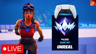 LIVE Ranked Fortnite Pro Player on Controller [upl. by Eikcin]