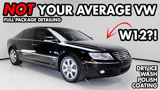 Volkswagen Phaeton W12 Luxury Limousines Stunning Transformation with Full Detailing [upl. by Hcone]