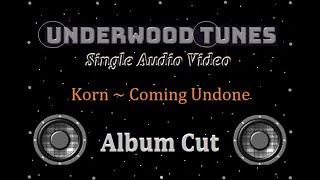 Korn  Coming Undone  2005  Single Audio Video [upl. by Schubert]