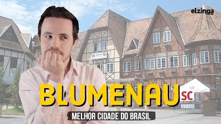 Por que BLUMENAU SC é a MELHOR CIDADE do Brasil PORTUGUÊS  INGLÊS [upl. by Eikkin]