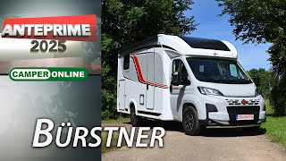 Bürstner anteprime e novità camper van e caravan 2025 [upl. by Liek]