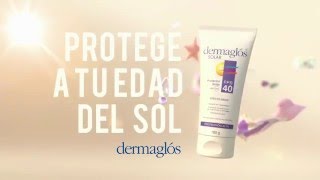 Dermaglós  Protector Solar FPS 40  efecto seco [upl. by Tartan]