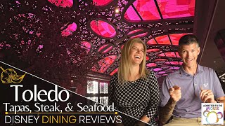 Toledo in Gran Destino Tower at Walt Disney World  Disney Dining Review [upl. by Leraj]