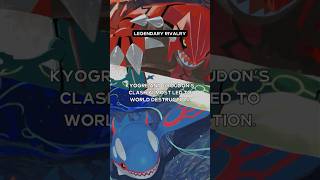 Kyogre vs Groudon Rayquaza Stopped Their Clash 🐉🌍 Kyogre Groudon Rayquaza Legendary [upl. by Yelyab349]