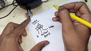 Potentiometer volume connection with diagram information100k volume full details in hindi [upl. by Ensoll]