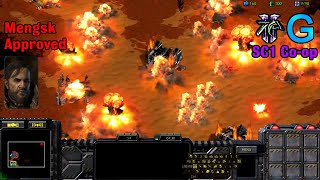 Starcraft 1 Coop with GiantGrantGames  Brood War Terran Part 4 [upl. by Adnilrev]