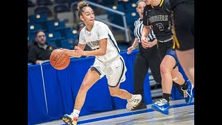 Corynne Hauser Sophomore Year Basketball Highlight Tape 20192020 season [upl. by Ahsatan]