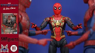 SH Figuarts SPIDERMAN INTEGRATED SUIT FINAL BATTLE EDITION No Way Home Marvel MCU Figure Review [upl. by Marvel424]