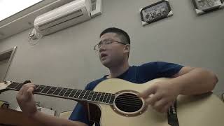 သေမလိုပဲAdjustor Solo Acoustic GuitarCover by Yang [upl. by Jehiah688]